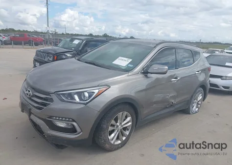 2017 Hyundai Santa Fe Sport 2.0T from USA, damaged, VIN 5XYZU4LA2HG488851